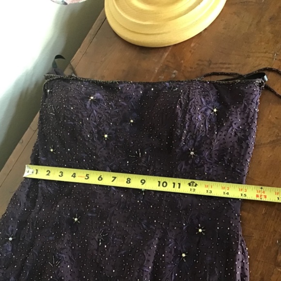 Montage by Mon Cheri Spaghetti Strap Sequined Column Dress - Picture 12 of 15